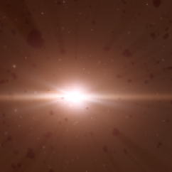 asteroid belt - red sun 1